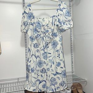 H&M print cotton dress